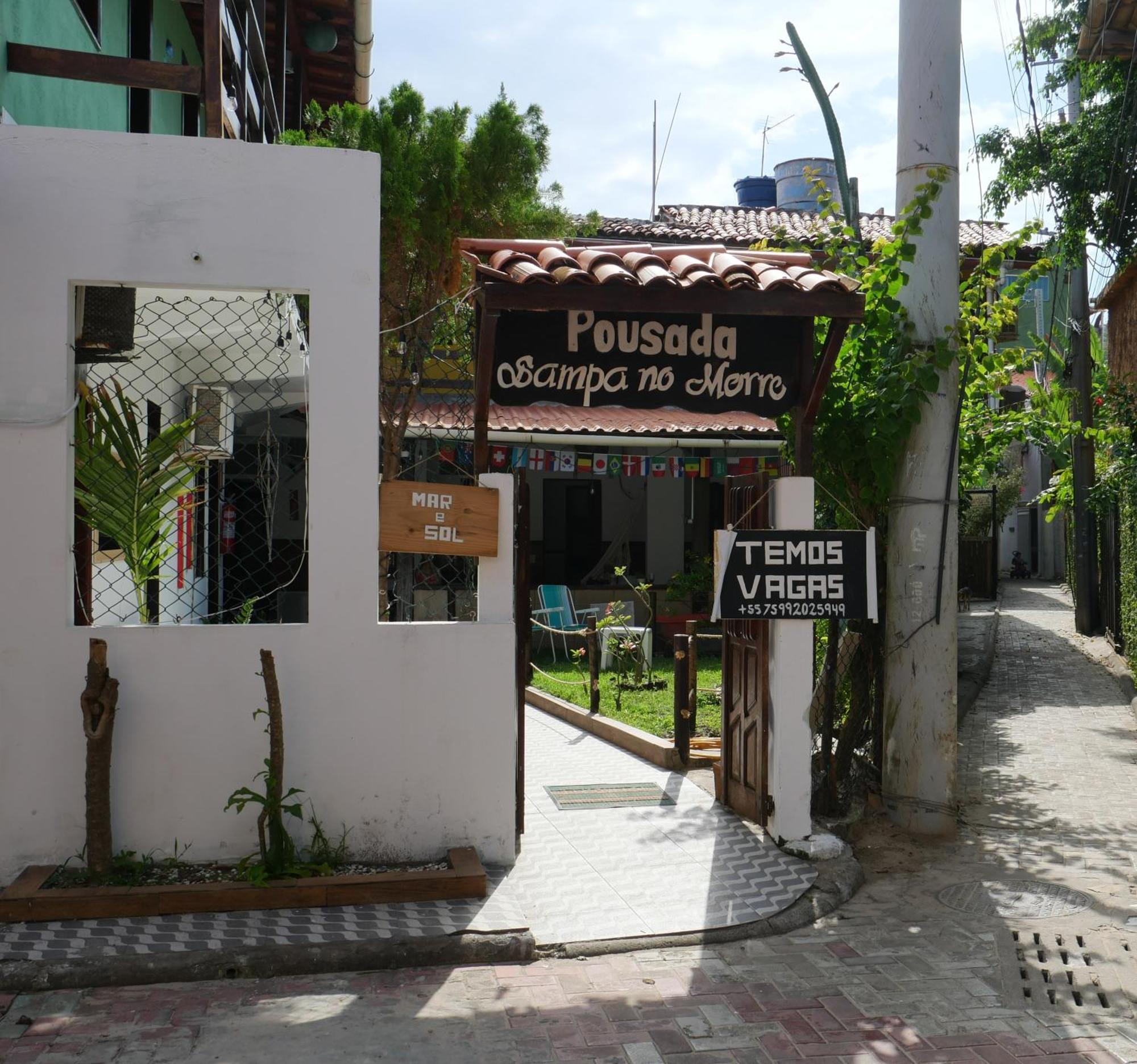 Sampa No Morro - Mar Y Sol Hospedajes 모로데상파울루 외부 사진